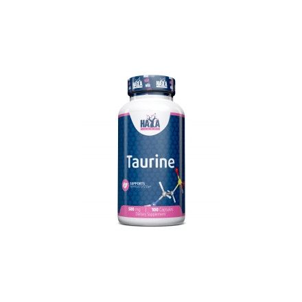 HAYA LABS – Taurine 500mg. / 100 caps - vásárlás, ár, rendelés online