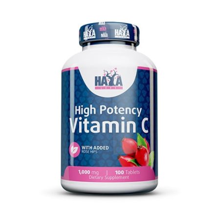 HAYA LABS – Vitamin C with Rose Hips 1000 mg / 100 Vtab - vásárlás, ár, rendelés online