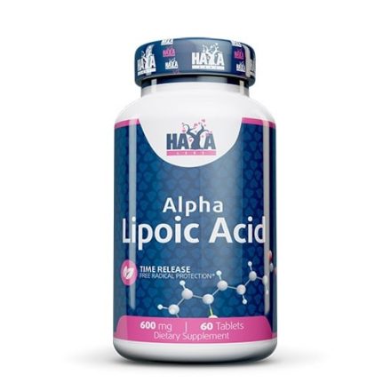 HAYA LABS – Alpha Lipoic Acid /Time Release/ 600 mg. / 60 Tabs - vásárlás, ár, rendelés online