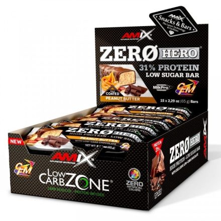 AMIX Nutrition – Low-Carb ZeroHero® Protein Bar / 15x65g - vásárlás, ár, rendelés online