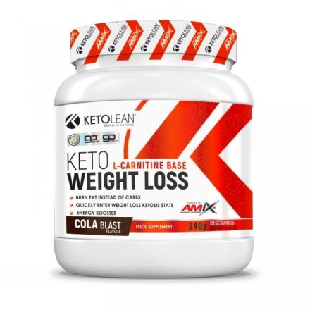 Amix Nutrition – KetoLean® Keto Weight Loss 240g / Cola - vásárlás, ár, rendelés online