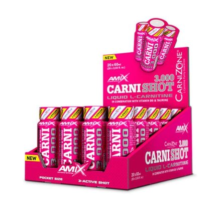 AMIX Nutrition – CarniShot 3000mg 20 x 60 ml - vásárlás, ár, rendelés online