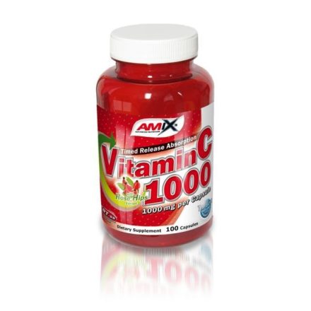 AMIX NUTRITION – C-Vitamin + Rose Hips 1000mg 100cps - vásárlás, ár, rendelés online