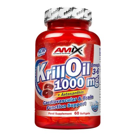 AMIX Nutrition –Krill Oil 1000mg / 60 lágykapszula - vásárlás, ár, rendelés online