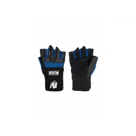 DALLAS WRIST WRAP GLOVES BLACK/BLUE/RED - vásárlás, ár, rendelés online