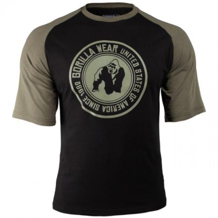 TEXAS T-SHIRT - BLACK/ARMY GREEN - vásárlás, ár, rendelés online