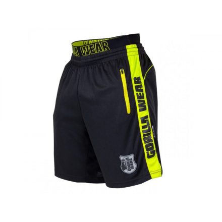 SHELBY SHORTS - BLACK/NEON LIME - vásárlás, ár, rendelés online