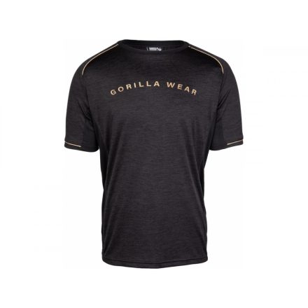 FREMONT T-SHIRT - BLACK/GOLD - vásárlás, ár, rendelés online