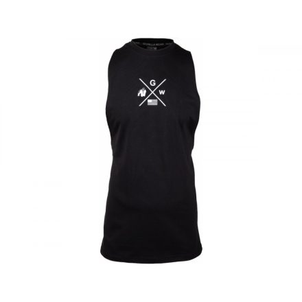 CISCO DROP ARMHOLE TANK TOP - BLACK/WHITE - vásárlás, ár, rendelés online