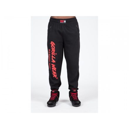 AUGUSTINE OLD SCHOOL PANTS - BLACK/RED - vásárlás, ár, rendelés online