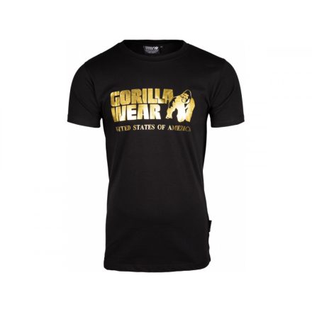 CLASSIC T-SHIRT - BLACK/GOLD - vásárlás, ár, rendelés online