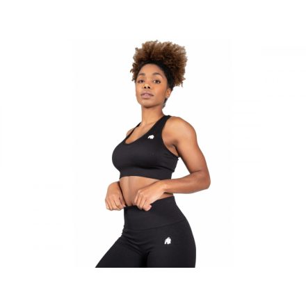 Neiro Seamless Sports Bra - Black