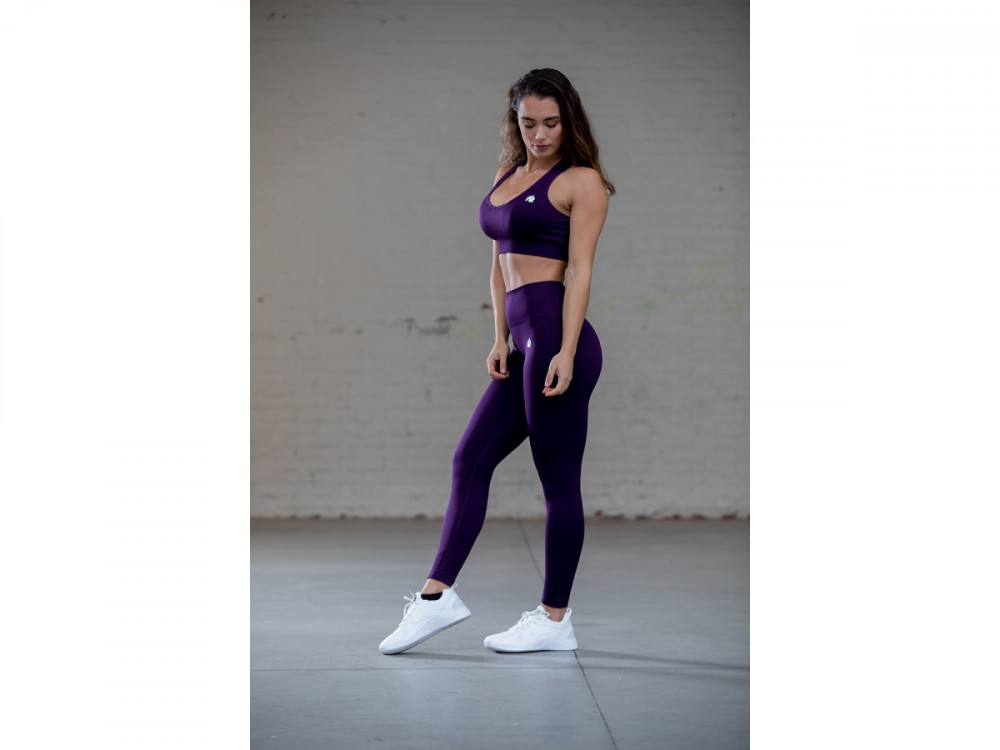 Neiro Seamless Leggings - Purple