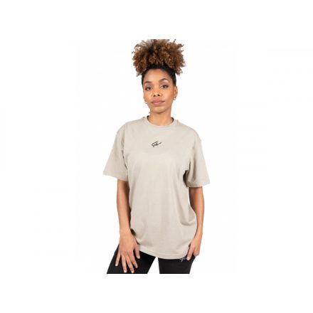 BIXBY OVERSIZED T-SHIRT - BEIGE - vásárlás, ár, rendelés online