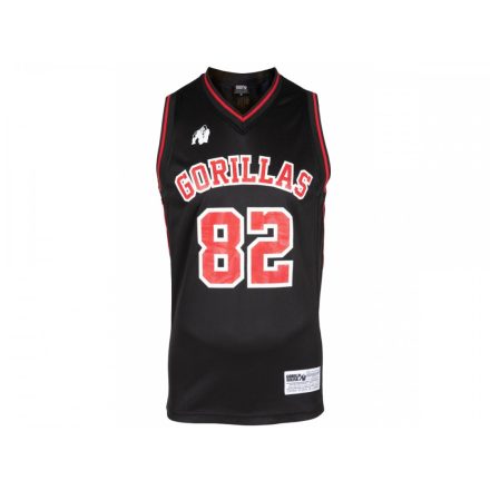 SAN MATEO JERSEY TANK TOP - BLACK/RED - vásárlás, ár, rendelés online