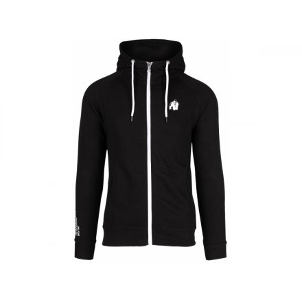 PAYETTE ZIPPED HOODIE - BLACK/GRAY - vásárlás, ár, rendelés online