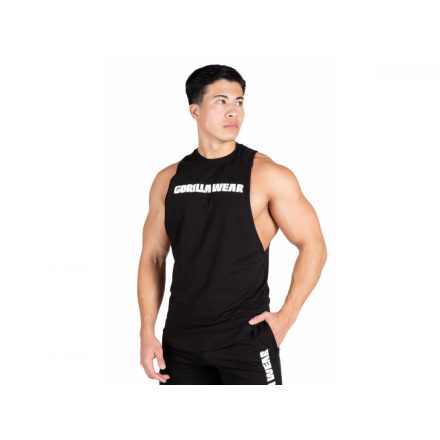 MILO DROP ARMHOLE TANK TOP - BLACK - vásárlás, ár, rendelés online