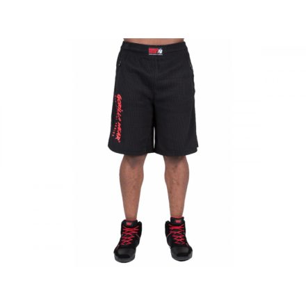 AUGUSTINE OLD SCHOOL SHORTS - BLACK/RED - vásárlás, ár, rendelés online