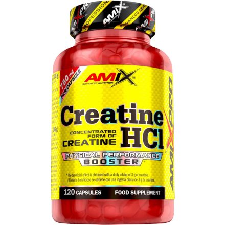 Amix Creatine HCL 120 db - vásárlás, ár, rendelés online