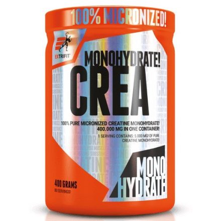 ExtriFit 100% Micronized Monohydrate CREA 400g Unflavored (Ízesítetlen) - vásárlás, ár, rendelés online