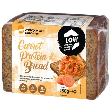 FORPRO CARROT PROTEIN BREAD - 9X250G