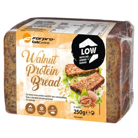 FORPRO WALNUT PROTEIN BREAD - 9X250G