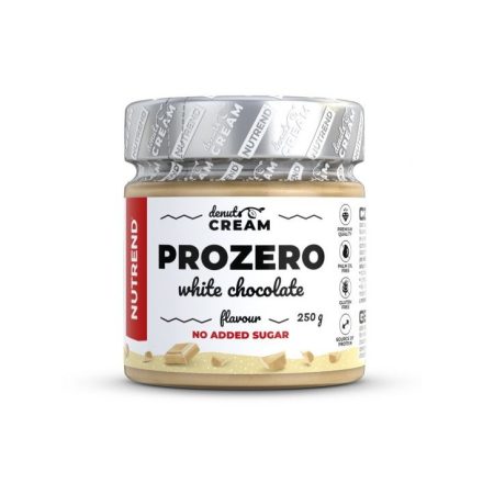 Nutrend DeNuts Cream Prozero White Chocolate 250 g - vásárlás, ár, rendelés online