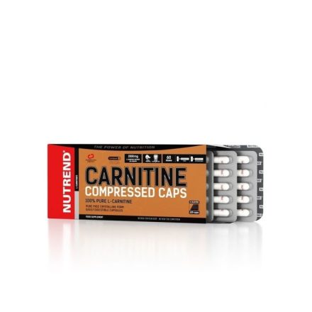 Nutrend Carnitine Compressed Caps – 120 Kapszula - vásárlás, ár, rendelés online