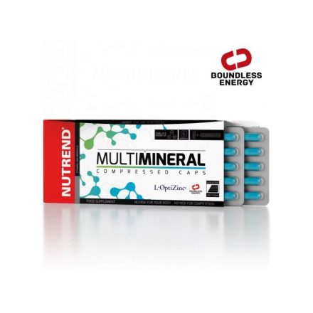 Nutrend MultiMineral Compressed Caps – 60 kapszula - vásárlás, ár, rendelés online