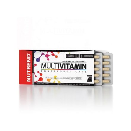 Nutrend MultiVitamin Compressed Caps – 60 kapszula - vásárlás, ár, rendelés online