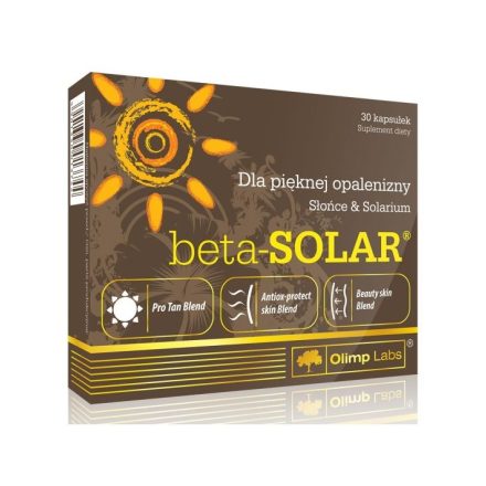 Olimp Labs BETA-SOLAR – 30 kapszula - vásárlás, ár, rendelés online