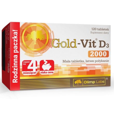 Olimp Labs Gold VIT D Max 2000 IU – 30 kapszula - vásárlás, ár, rendelés online