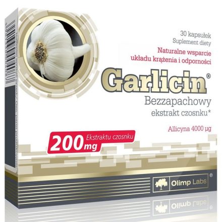 Olimp Labs GARLICIN® fokhagyma kivonat – 30 kapszula - vásárlás, ár, rendelés online