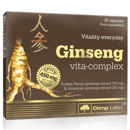 Olimp Labs GINSENG VITA-COMPLEX® – 30 kapszula - vásárlás, ár, rendelés online