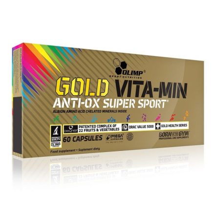 OLIMP GOLD VITA-MIN anti-OX super sport Mega Caps® 60 kapszula - vásárlás, ár, rendelés online