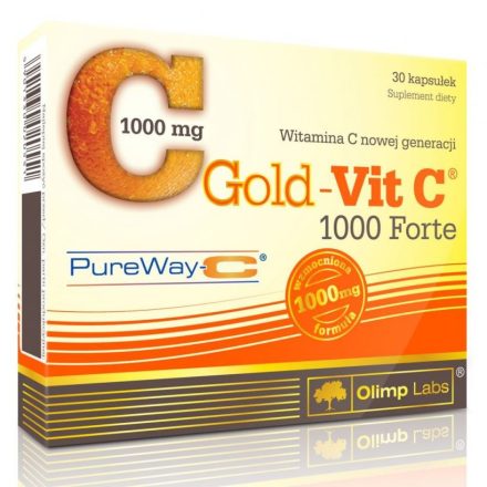 Olimp Labs GOLD-VIT C® 1000 FORTE – 30 kapszula - vásárlás, ár, rendelés online