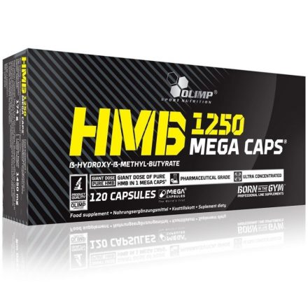 Olimp HMB Mega Caps (1250 mg) – 120 kapszula - vásárlás, ár, rendelés online