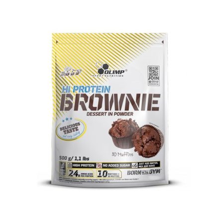 Olimp Hi Protein Brownie – 500g - vásárlás, ár, rendelés online