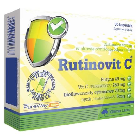 Olimp Labs Rutinovit C® vitamin 30 kapszula - vásárlás, ár, rendelés online