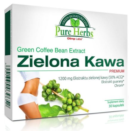 Olimp Labs GREEN COFFEE (zöld kávé) Premium – 30 kapszula - vásárlás, ár, rendelés online