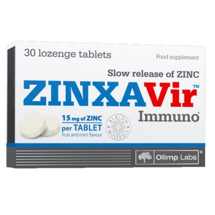 OLIMP LABS ZINXAVIR IMMUNO – 30 PASZTILLA TABLETTA - vásárlás, ár, rendelés online