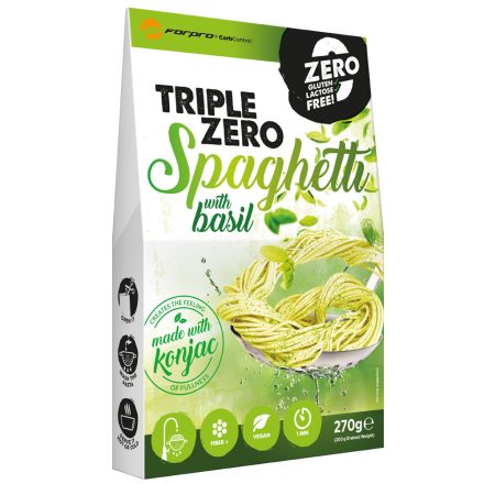 FORPRO TRIPLE ZERO PASTA - SPAGHETTI WITH BASIL - vásárlás, ár, rendelés online