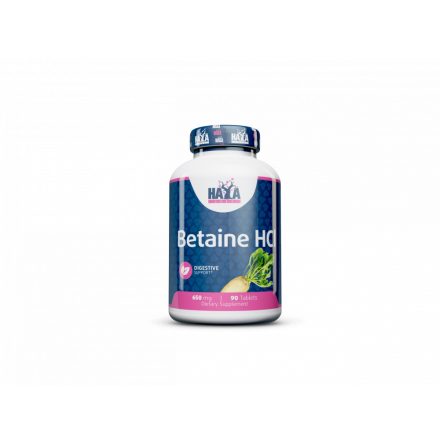 Haya Labs Betaine HCL 650mg / 90 Tabs. - vásárlás, ár, rendelés online