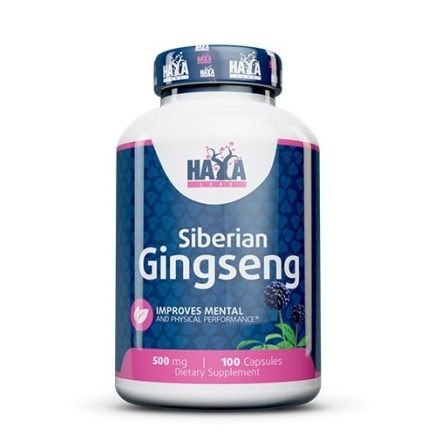 Haya Labs – Siberian Ginseng 500mg / 100caps - vásárlás, ár, rendelés online