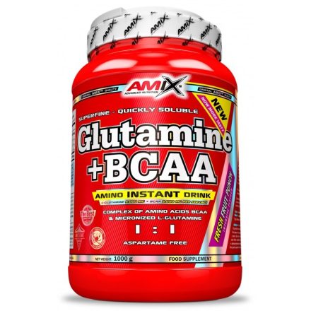 Amix Nutrition – Glutamine + BCAA powder –  1000g - vásárlás, ár, rendelés online