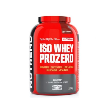 Nutrend Iso whey Prozero 2250 g - vásárlás, ár, rendelés online