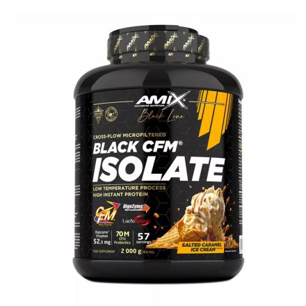 AMIX BLACK LINE BLACK CFM ISOLATE - TEJSAVÓFEHÉRJE IZOLÁTUM 2000 G - vásárlás, ár, rendelés online