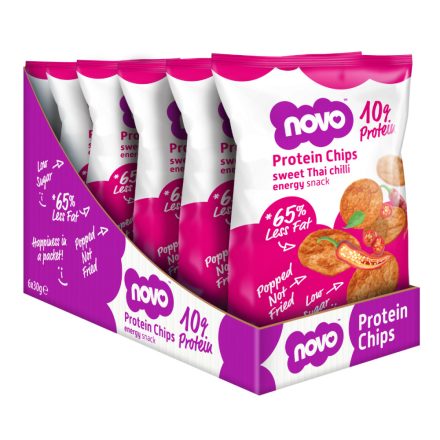 NOVO - Protein Chips 6 x 30 g - vásárlás, ár, rendelés online