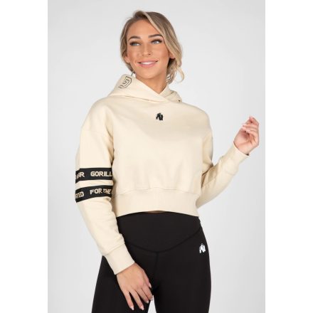 Tracey Cropped Hoodie - Beige - vásárlás, ár, rendelés online