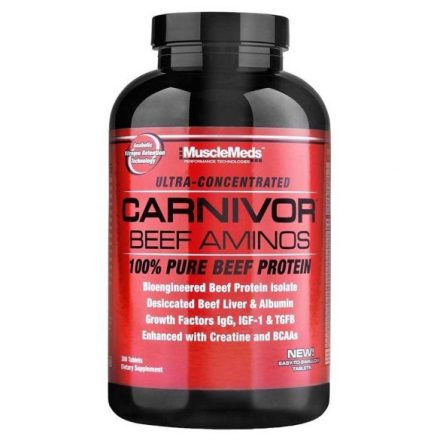 MUSCLEMEDS CARNIVOR BEEF AMINOS - 300 TABLETTA - vásárlás, ár, rendelés online